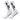 Anti-Slip Football Grip Socks - 1 Pair, EU 38-46