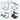 Under Sink 2 Tier Sliding Cabinet Basket Organizer Drawer Pull Out Cabinet Multi-Purpose Sink Organizer for Bathroom Kitchen